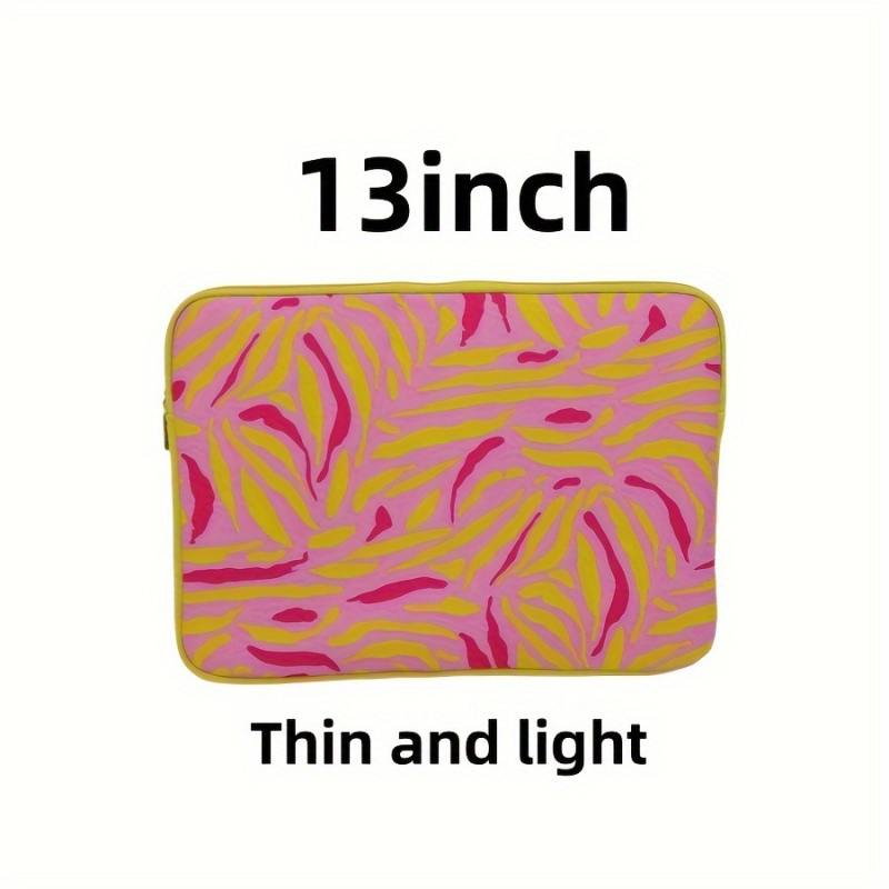 Geantă pentru laptop din material diving, model cu dungi, husă interioară antișoc, Căptușeală poliester, sezon iarnă 2023