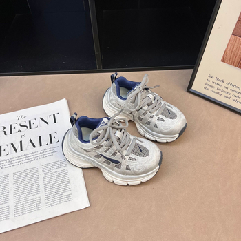 Pantofi sport pentru copii, respirabili, ușori pentru primăvară și toamnă, unisex, partea superioară din microfibră, talpă EVA, închidere cu Velcro