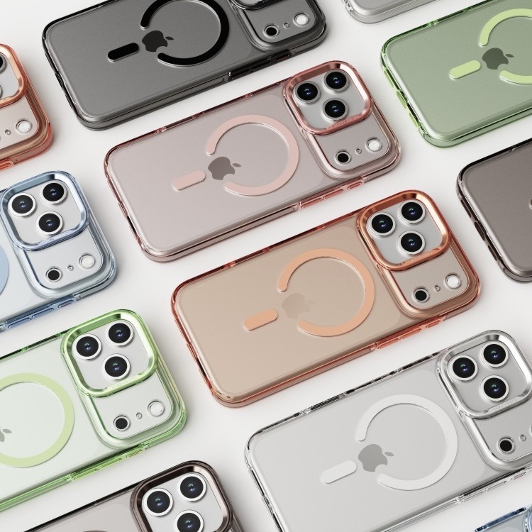 Telefonvédő iPhone 17 Pro Max és iPhone 16 Pro Max számára – akril, ütésálló, mágneses rögzítés, injekciós öntés, testreszabható