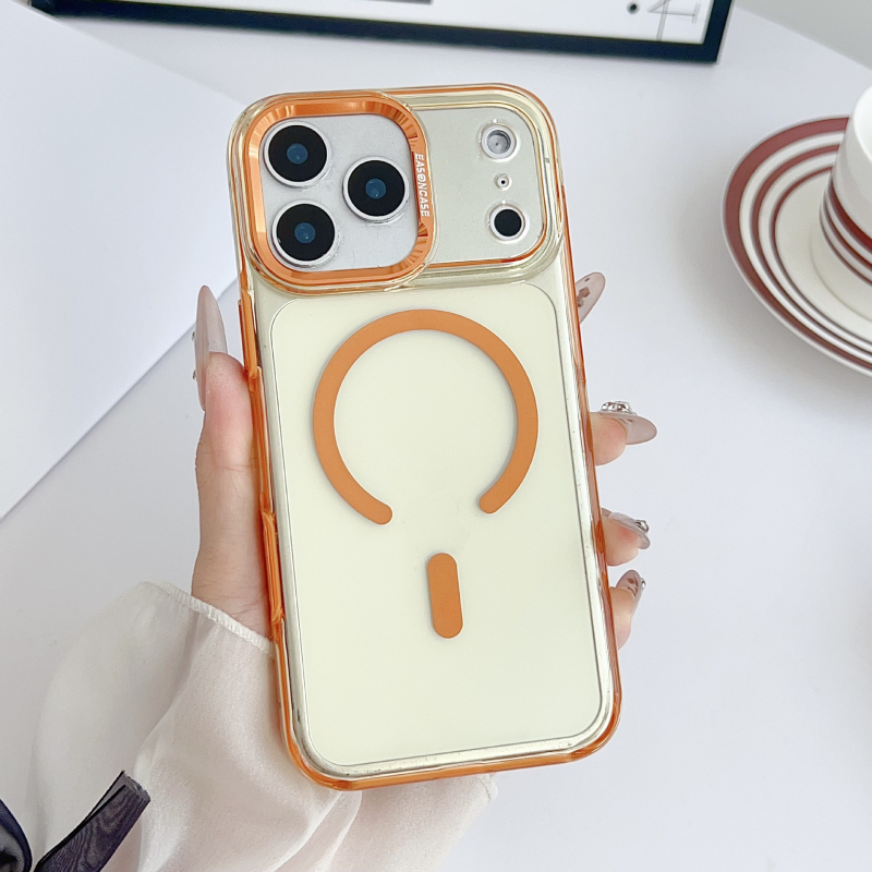 Telefonvédő iPhone 17 Pro Max és iPhone 16 Pro Max számára – akril, ütésálló, mágneses rögzítés, injekciós öntés, testreszabható