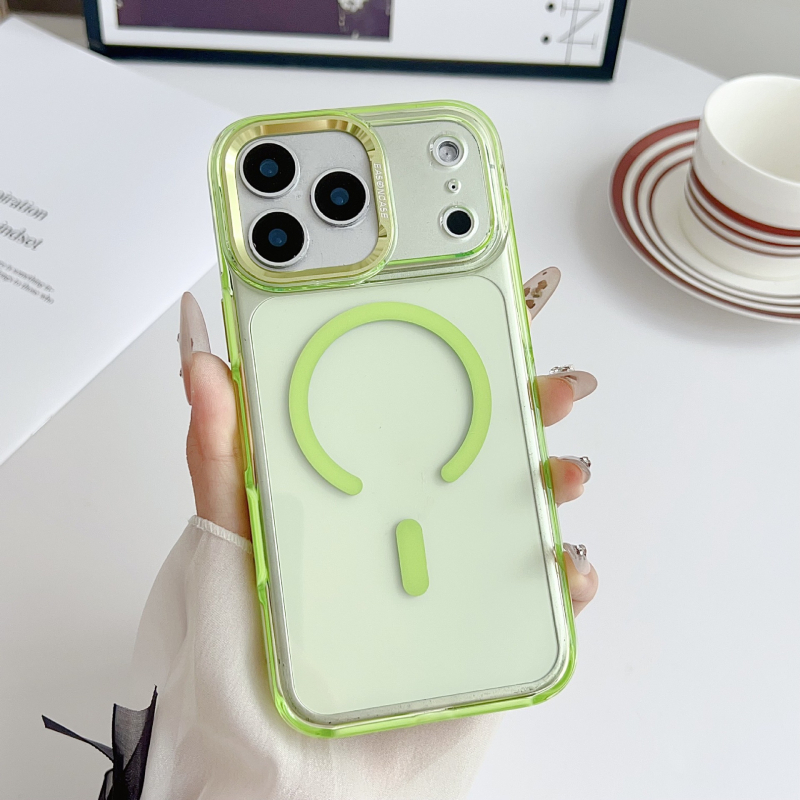 Telefonvédő iPhone 17 Pro Max és iPhone 16 Pro Max számára – akril, ütésálló, mágneses rögzítés, injekciós öntés, testreszabható