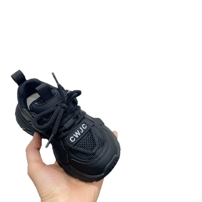 Unisex dječje tenisice u stilu Dad Shoes (gornji dio od mikrovlakna, gumeni potplat, blok boja, Velcro kopča, proljeće 2026)