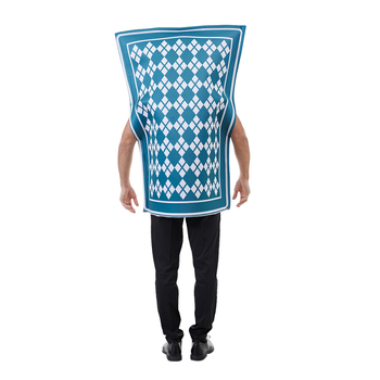 Earspooky kombinezon za Halloween i zabave, zabavna tema karata za igru, unisex, glatka tkanina, glavni sadržaj tkanine 80%