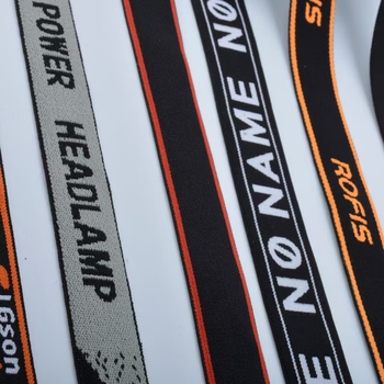 Curea jacquard elastică pentru logo, curea multifuncțională pentru pantaloni, bagaje și lenjerie