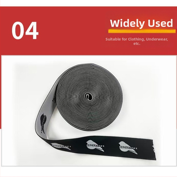 Curea jacquard elastică pentru logo, curea multifuncțională pentru pantaloni, bagaje și lenjerie