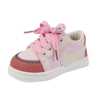 Pantofi sport pentru copii, unisex, partea superioară din piele microfibră, închidere Velcro, model camuflaj, talpă antiderapantă