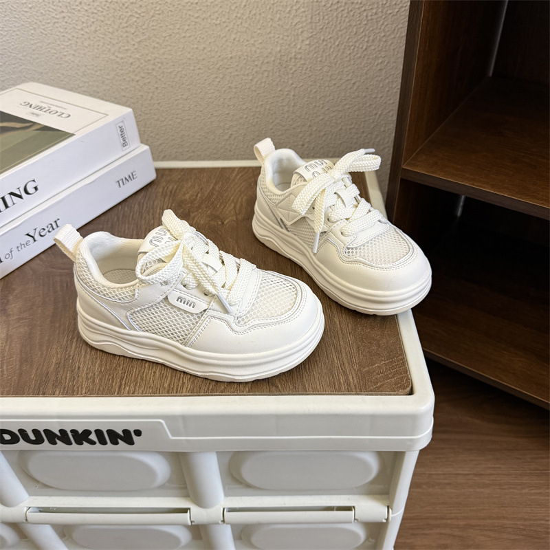 Pantofi sport pentru copii, plasă respirabilă, antiderapant, închidere Velcro, ușori, unisex