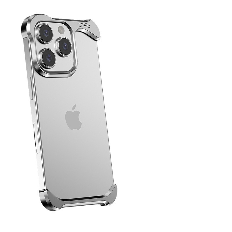 Kućište od aluminijske legure s šupljom konstrukcijom za iPhone 13/13 Pro/13 Pro Max i iPhone 14/14 Pro/14 Pro Max/14 Max — metalni omot, šok-zaštita, disipacija topline, otpornost na habanje, šuplja konstrukcija
