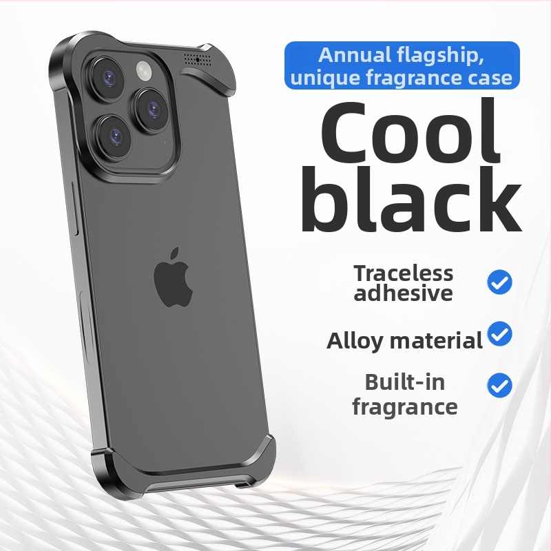 Kućište od aluminijske legure s šupljom konstrukcijom za iPhone 13/13 Pro/13 Pro Max i iPhone 14/14 Pro/14 Pro Max/14 Max — metalni omot, šok-zaštita, disipacija topline, otpornost na habanje, šuplja konstrukcija