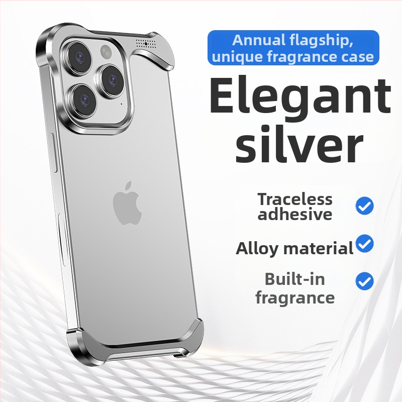 Kućište od aluminijske legure s šupljom konstrukcijom za iPhone 13/13 Pro/13 Pro Max i iPhone 14/14 Pro/14 Pro Max/14 Max — metalni omot, šok-zaštita, disipacija topline, otpornost na habanje, šuplja konstrukcija