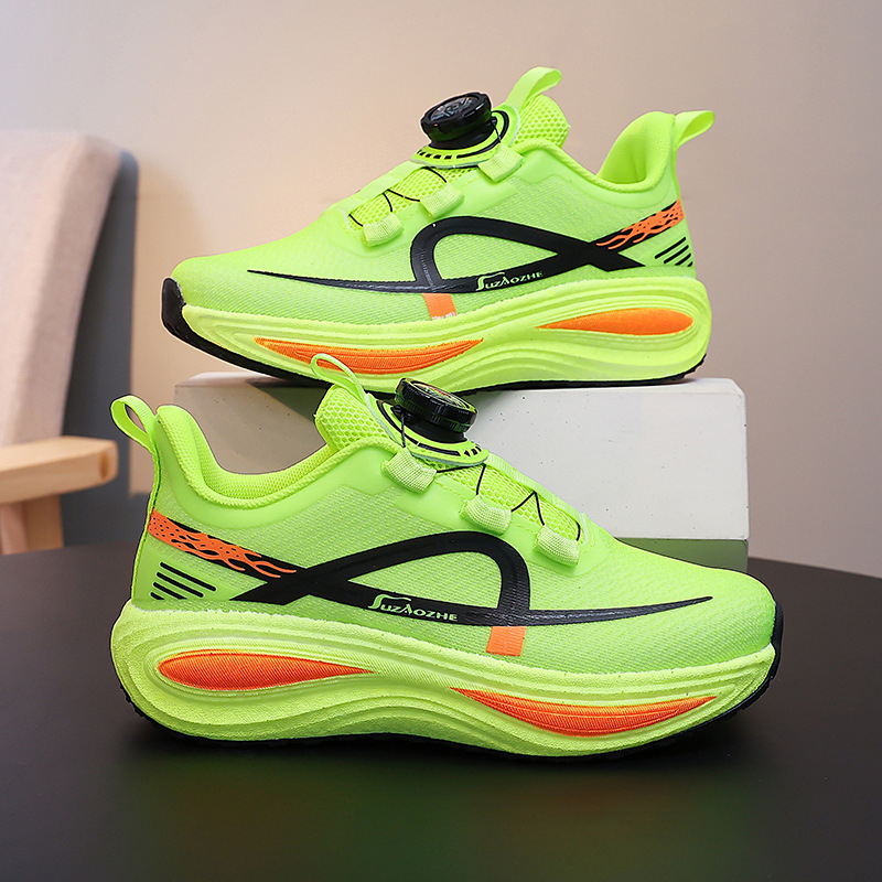 Gyerekek futócipő, lélegző hálós felsőrész, könnyű, MD talp csúszásmentes, uniszex