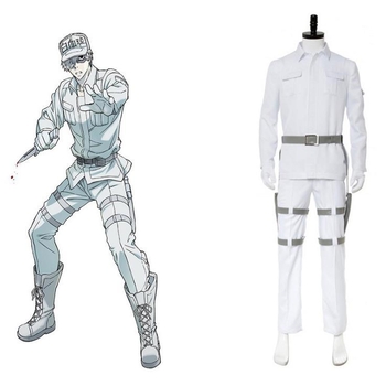 Cosplay kostim Blood Cell iz Cells at Work, brend COS — za ženu, poliester, izlazak jesenske 2022, za igranje uloga u igrama i animacijama