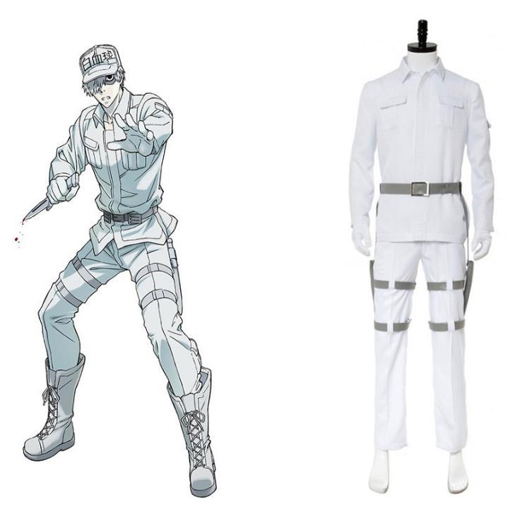 Cosplay kostim Blood Cell iz Cells at Work, brend COS — za ženu, poliester, izlazak jesenske 2022, za igranje uloga u igrama i animacijama