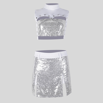 Ženski jazz plesni kostim - scenski kostim za nastupe, branda Wuyiba, mješavina polyester-spandex, polyester 30-50%, jesen 2023