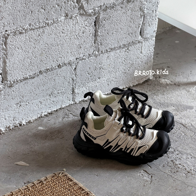 Pantofi sport pentru copii, partea superioară din plasă respirabilă, închidere Velcro, talpă din cauciuc, anti-derapare, pentru copii 1–3 ani