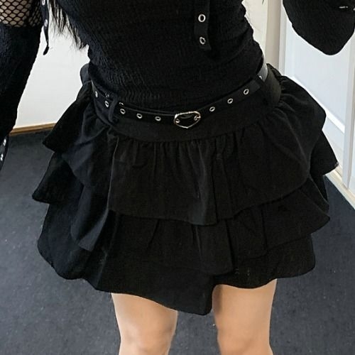 Set de costum de dans cu top din plasă, în stil Y2K/K-Pop pentru dans folk (Chenille; Spandex; conținutul principal al țesăturii 90–95%; Unisex)