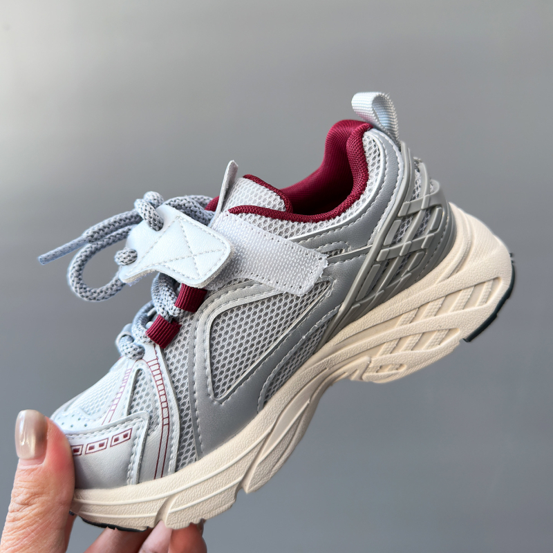 Dječje tenisice s dvostrukom mrežom, prozračne i lagane, Velcro kopča, unisex