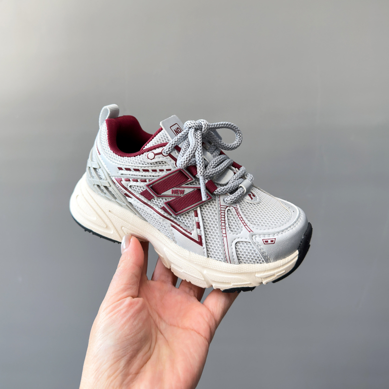 Dječje tenisice s dvostrukom mrežom, prozračne i lagane, Velcro kopča, unisex