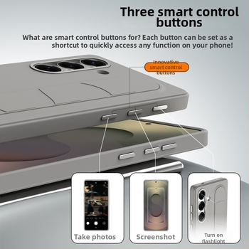 Puzdro pre Samsung telefón s podstavcom, protišmykové, odvádzanie tepla, ochrana proti pádu, hot-pressovaný polykarbonát