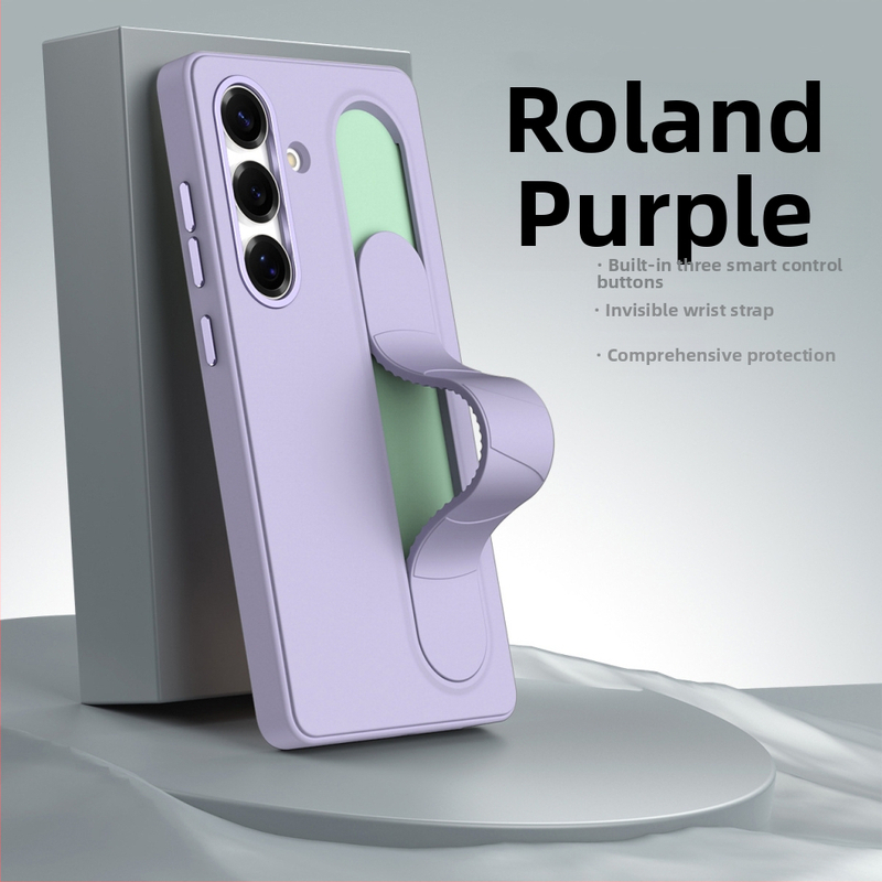 Puzdro pre Samsung telefón s podstavcom, protišmykové, odvádzanie tepla, ochrana proti pádu, hot-pressovaný polykarbonát