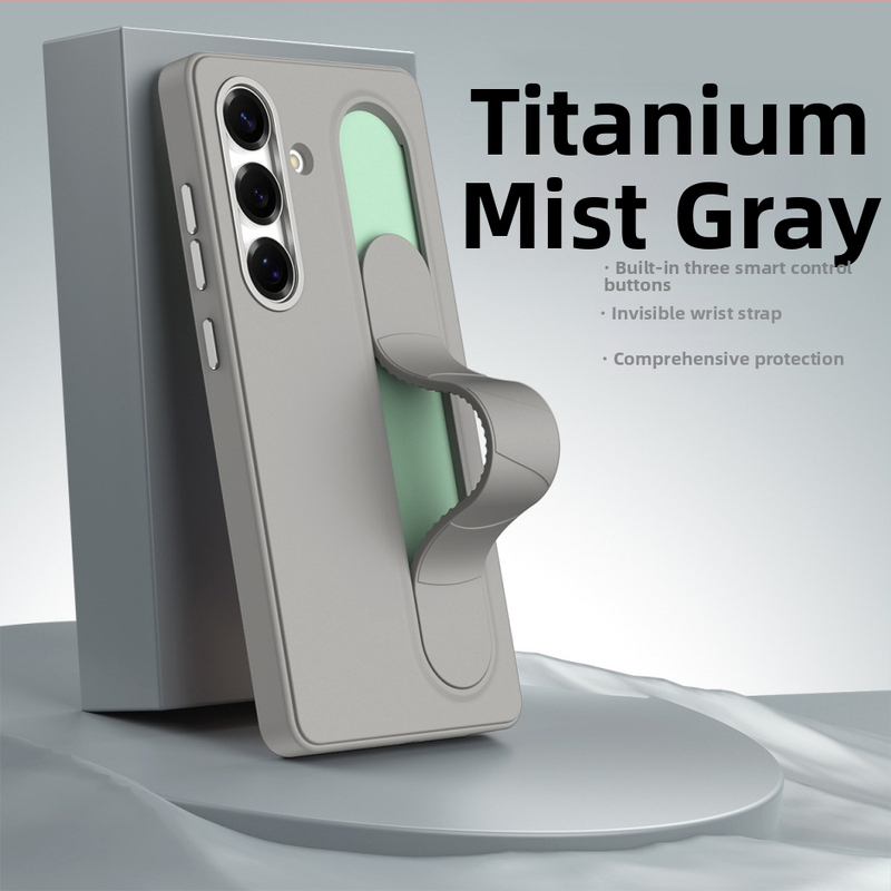 Puzdro pre Samsung telefón s podstavcom, protišmykové, odvádzanie tepla, ochrana proti pádu, hot-pressovaný polykarbonát