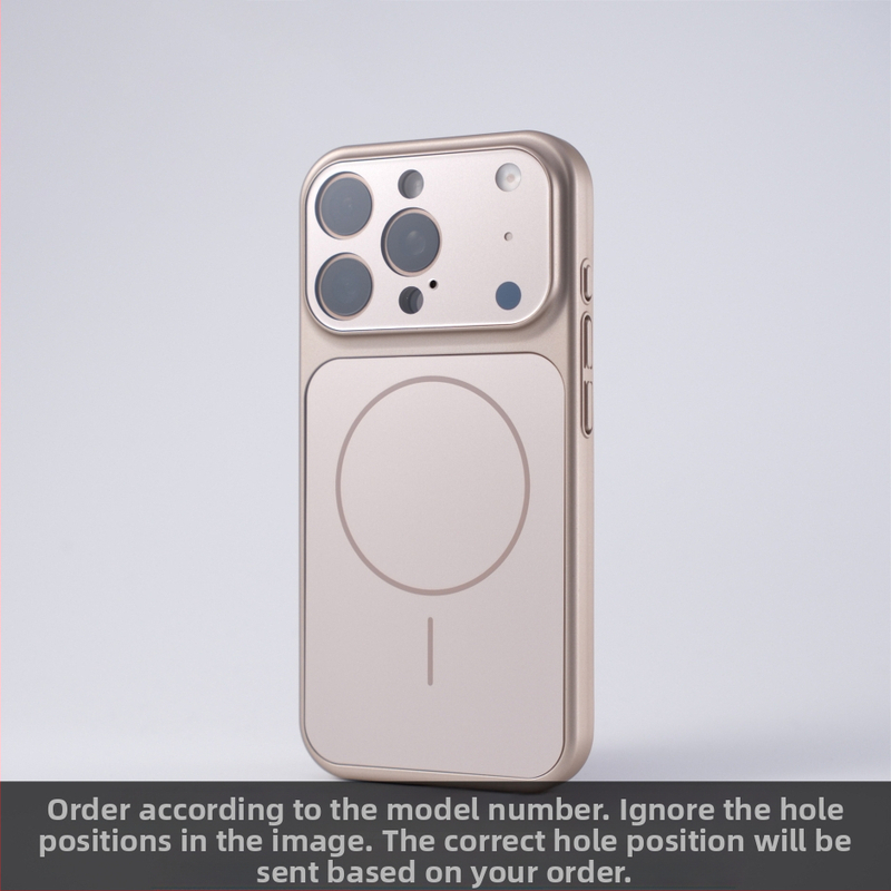 Kućište za iPhone 17 Pro Max s velikim prozorom, mat finiš, magnetsko držanje