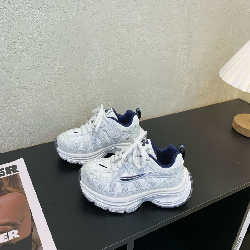 Gyerekeknek való Dad Shoes - könnyű, csúszásmentes (Felsőrész: super fiber; Talp: EVA; Zárás: Velcro)