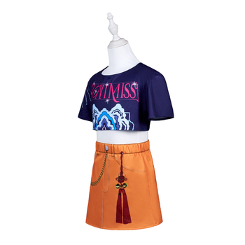 Κοσπλέι Κόστουμ – Hunt Demon Girl Group (Rumi, Mila, Zoya), στυλ K-Pop Idol, Πολυεστέρας, Καλοκαίρι 2025