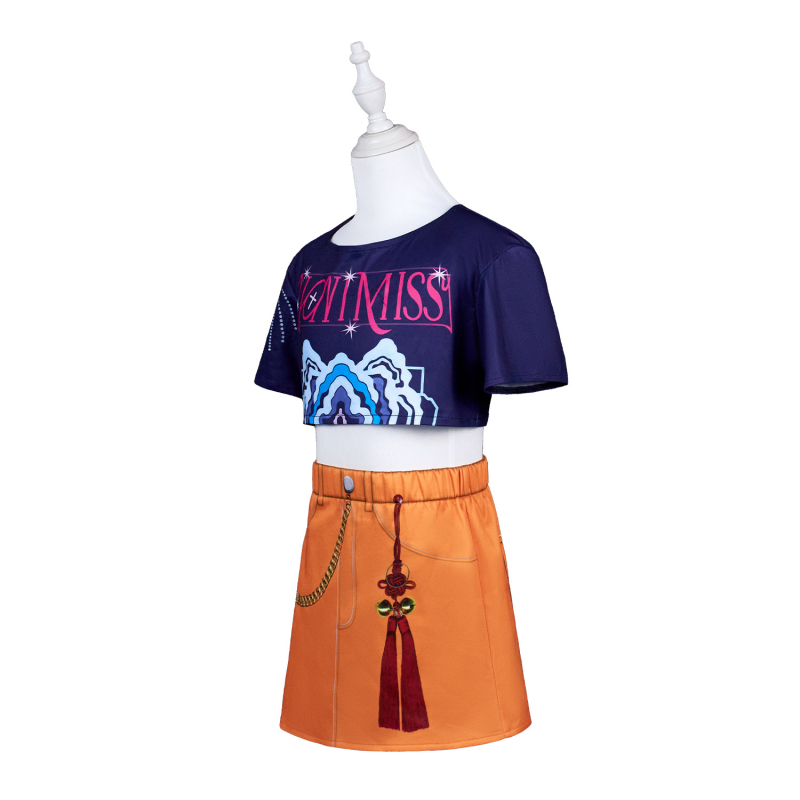 Κοσπλέι Κόστουμ – Hunt Demon Girl Group (Rumi, Mila, Zoya), στυλ K-Pop Idol, Πολυεστέρας, Καλοκαίρι 2025