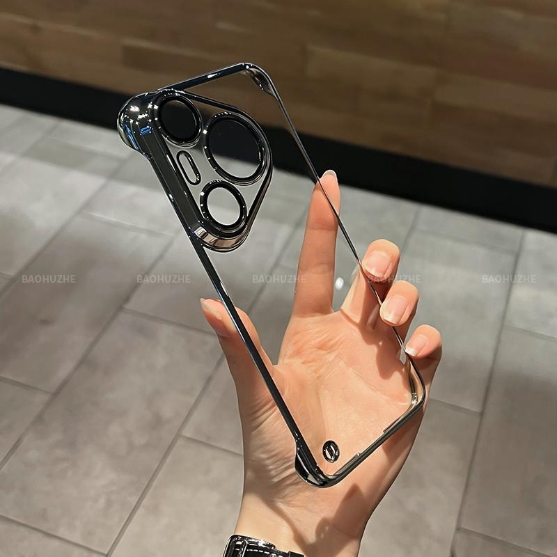 Carcasă dură pentru Huawei, din PC cu electroplating, personalizabilă, rezistentă la șocuri, zgârieturi, anti-îngălbenire, anti-amprente, adsorbție magnetică puternică