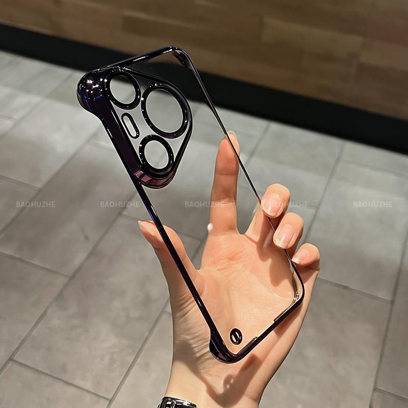 Carcasă dură pentru Huawei, din PC cu electroplating, personalizabilă, rezistentă la șocuri, zgârieturi, anti-îngălbenire, anti-amprente, adsorbție magnetică puternică