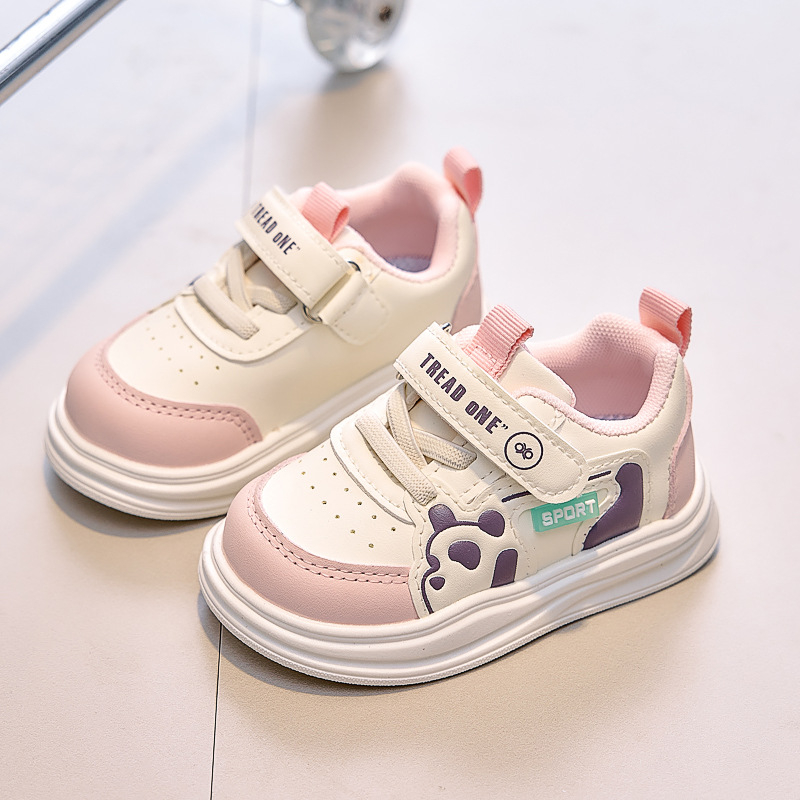 Cipelice za bebe i djecu, korejski stil, Velcro zatvarač, mekana potplat, gornji dio od PU kože, uzrast 6–36 mjeseci