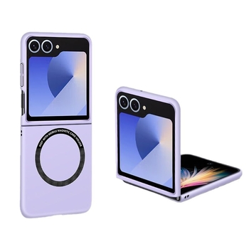 Carcasă pentru telefon – capac magnetic pliabil pentru Samsung Z Flip6/7, husă TPU cu finisaj mat, antiderapantă și protecție la șocuri