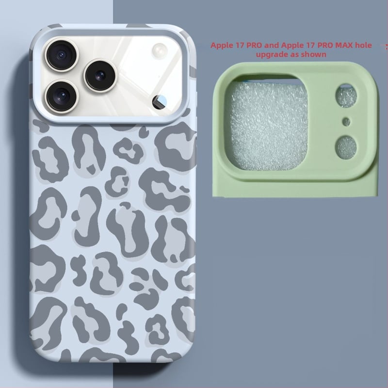 Pouzdro na iPhone s leopardím vzorom, silikon, matný povrch, odolný voči nárazom, možnosť personalizácie