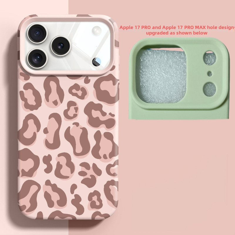 Pouzdro na iPhone s leopardím vzorom, silikon, matný povrch, odolný voči nárazom, možnosť personalizácie