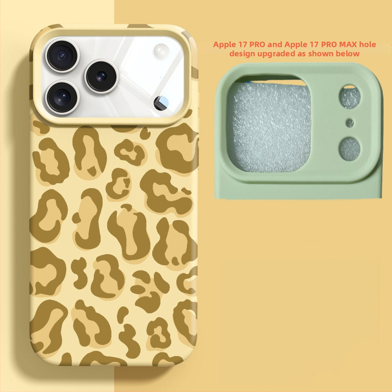 Pouzdro na iPhone s leopardím vzorom, silikon, matný povrch, odolný voči nárazom, možnosť personalizácie