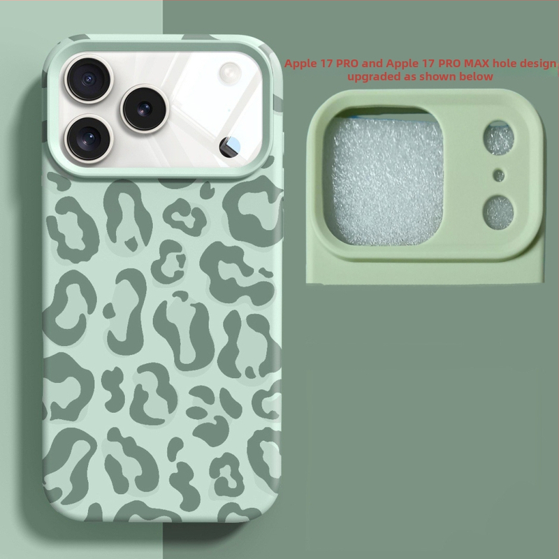 Pouzdro na iPhone s leopardím vzorom, silikon, matný povrch, odolný voči nárazom, možnosť personalizácie