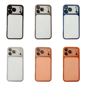 Maska za iPhone 17 s matiranim elektroplating završnim slojem, poluprozirni TPU materijal, potpuna zaštita leće, otporno na udarce, odvodi toplinu