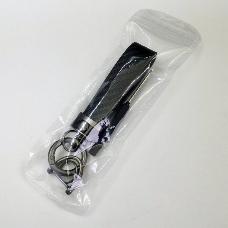 Ключодържател Huaxin – метал, модерен минималистичен стил, подходящ за подарък