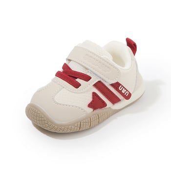 Unisex cipele za bebe i malu djecu – gornji dio od mikrovlaknaste kože, mekana potplat, zatvarač na Velcro, uzorak životinja, protuklizna i otporna konstrukcija