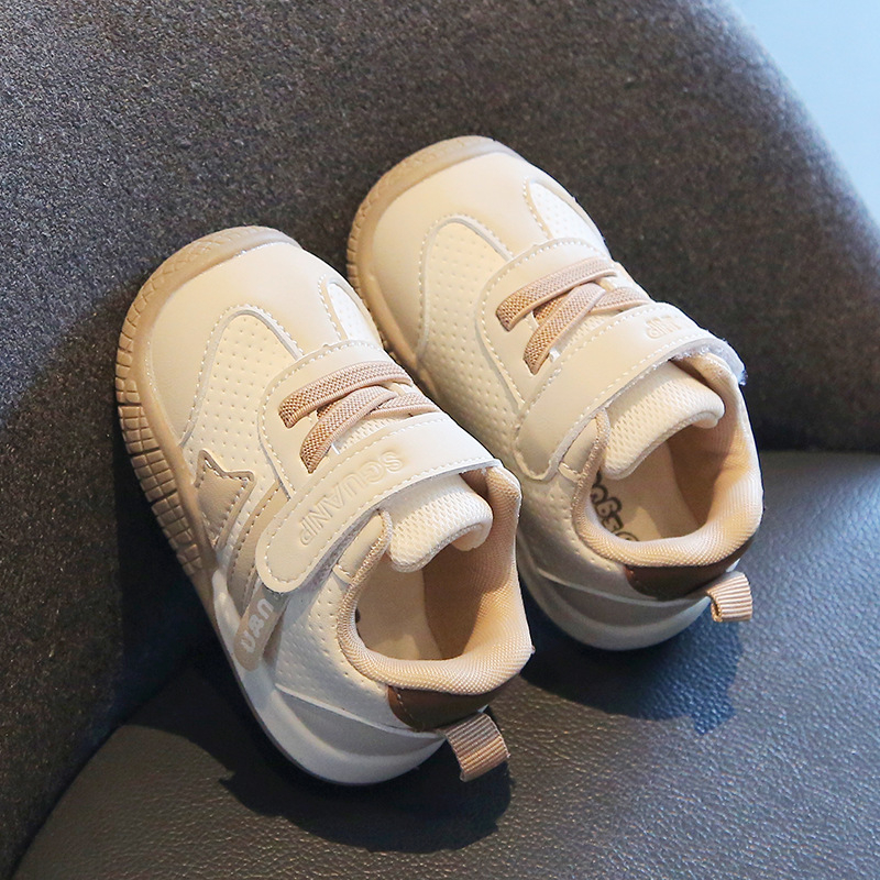 Unisex cipele za bebe i malu djecu – gornji dio od mikrovlaknaste kože, mekana potplat, zatvarač na Velcro, uzorak životinja, protuklizna i otporna konstrukcija