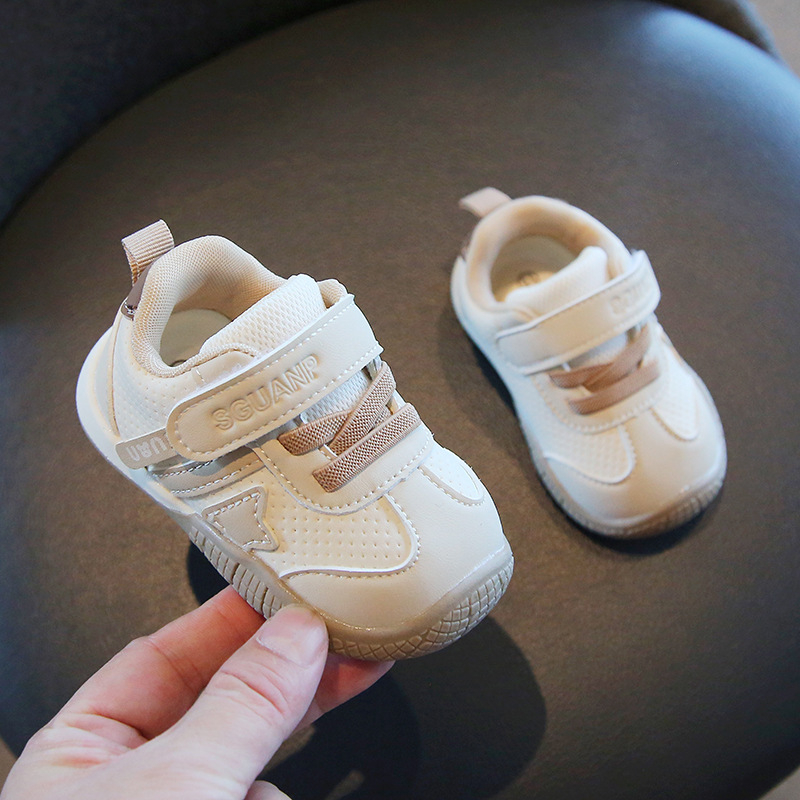Unisex cipele za bebe i malu djecu – gornji dio od mikrovlaknaste kože, mekana potplat, zatvarač na Velcro, uzorak životinja, protuklizna i otporna konstrukcija