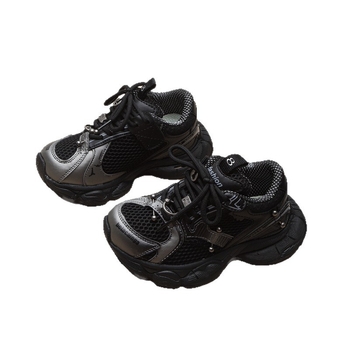 Unisex dječje Dad Sneakers tenisice s mrežastim gornjim dijelom, EVA potplat, prozračna, protuklizne, Velcro kopča, jesen 2025