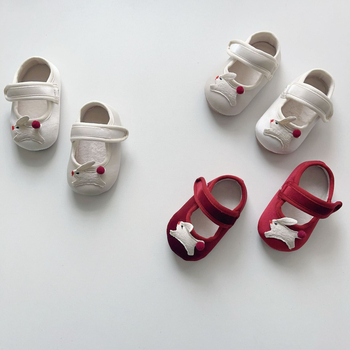 Dječje cipele za hodanje s crtić motivom za djevojčice, zima, korejski stil, prozračna mekana potplat, Velcro zatvarač, za dob 6–36 mjeseci