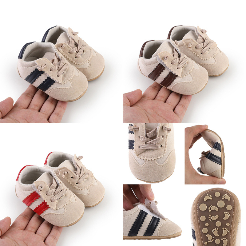 Unisex cipele za bebe i malu djecu – prozračni PU gornji dio, Velcro zatvarač, protuklizna potplat, uzrast 12–48 mjeseci, proljeće i jesen