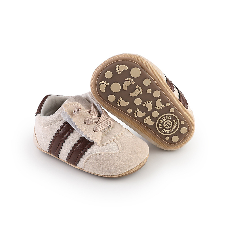 Unisex cipele za bebe i malu djecu – prozračni PU gornji dio, Velcro zatvarač, protuklizna potplat, uzrast 12–48 mjeseci, proljeće i jesen