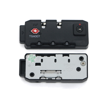 Заключалка за багаж тип кутия, паролна фиксация, TSA007 съвместима, модел S078, пластмасова антивандална заключалка