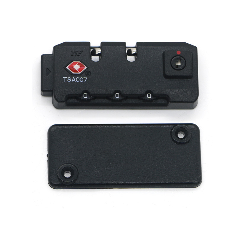 Заключалка за багаж тип кутия, паролна фиксация, TSA007 съвместима, модел S078, пластмасова антивандална заключалка