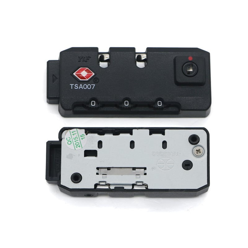 Заключалка за багаж тип кутия, паролна фиксация, TSA007 съвместима, модел S078, пластмасова антивандална заключалка