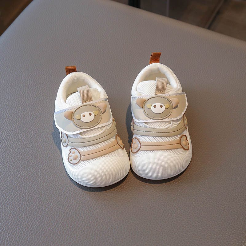 Dječje tenisice za učenje hodanja, unisex, mrežasti gornji dio, Velcro kopčanje, prozračne i protuklizne, za dob 12–36 mjeseci